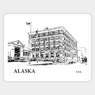 Alaska USA Magnet